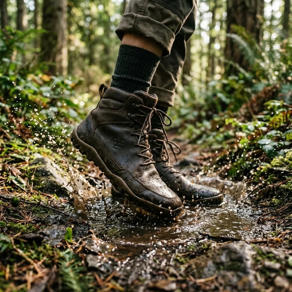 Водоотталкивающая и водонепроницаемая обувь: в чём разница