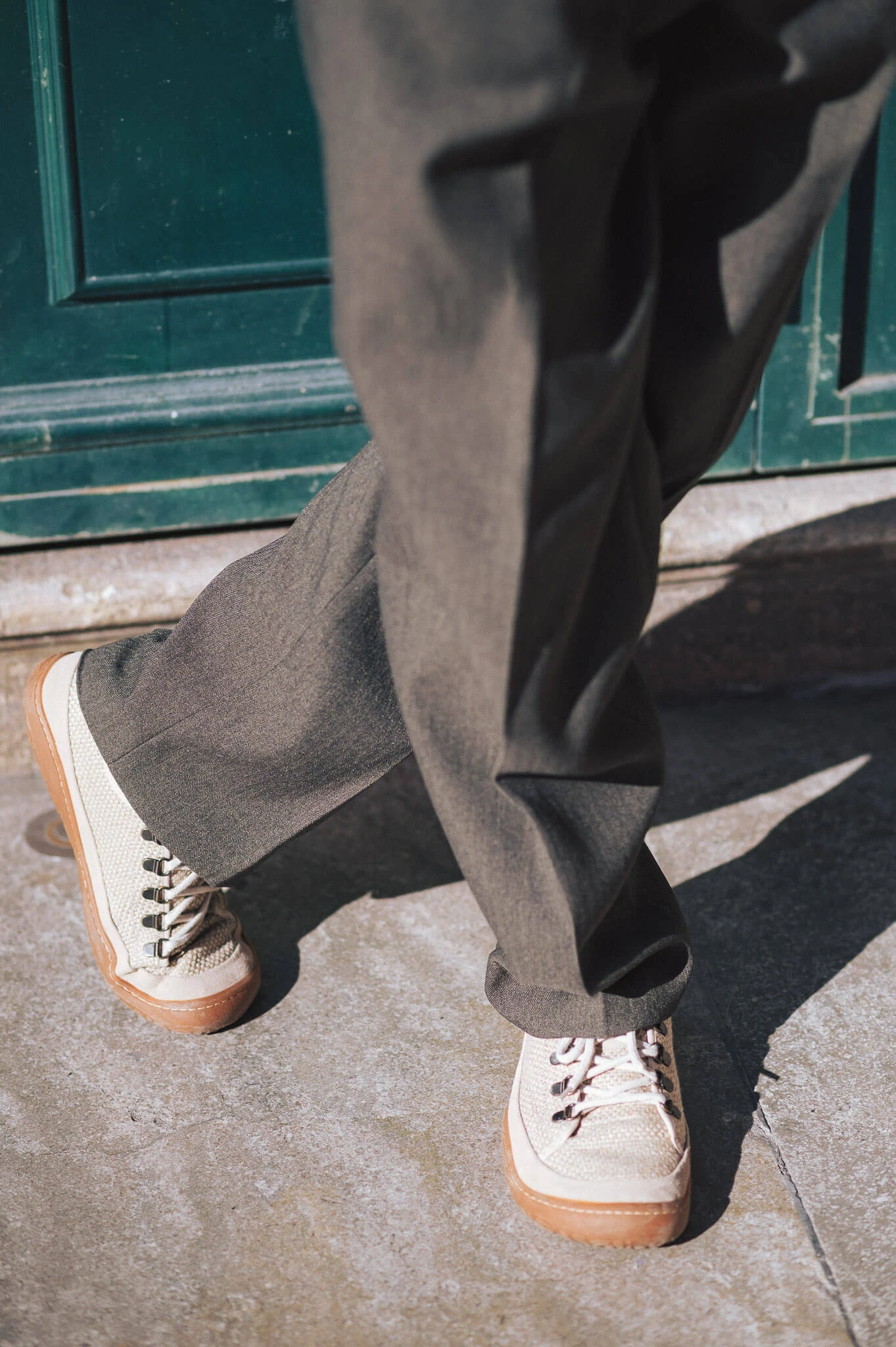Босоногие кеды Sambas the bambas Linen — льняные, фото 7