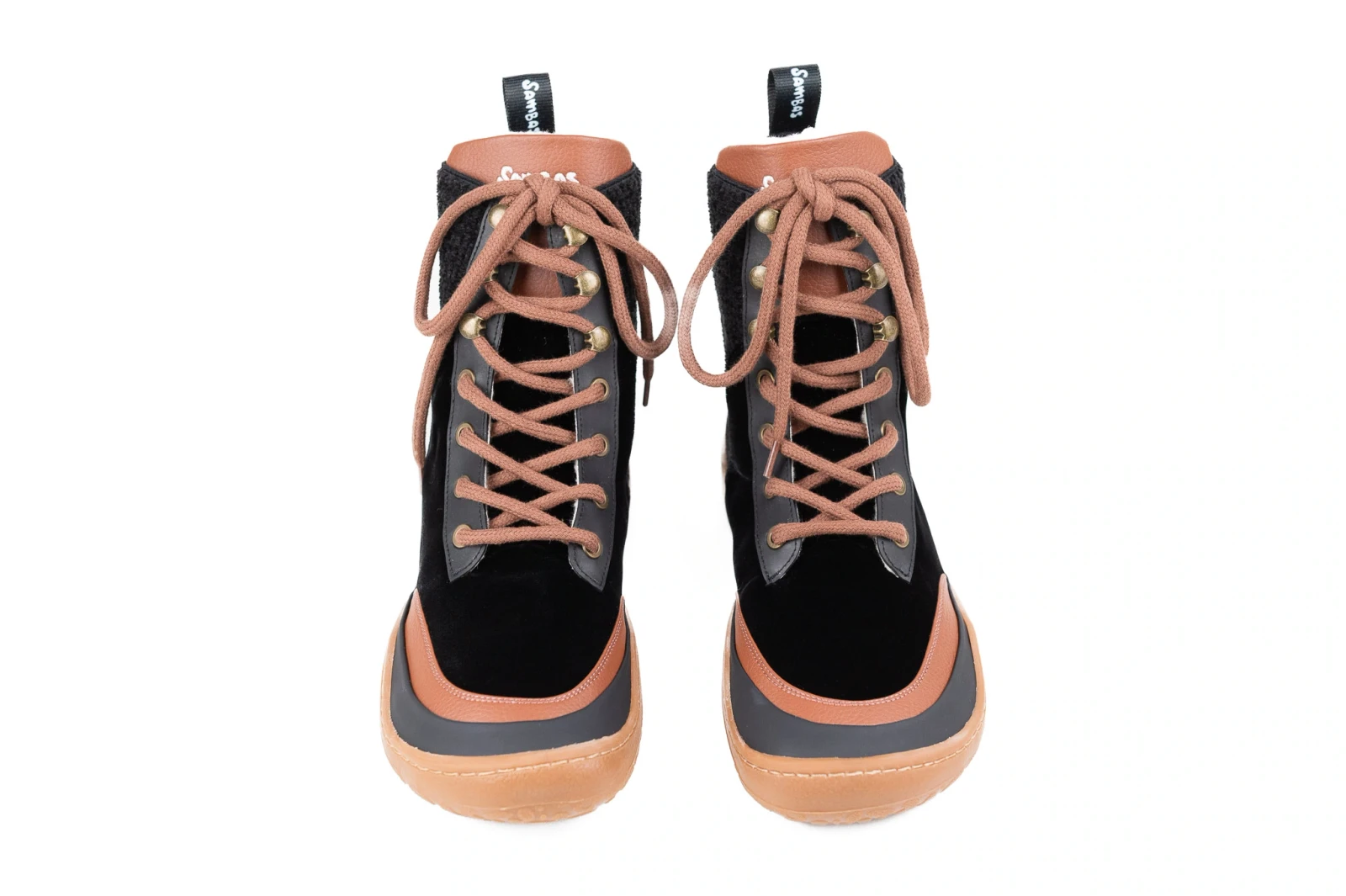 Босоногие ботинки Sambas the bambas Ebony — чёрные, фото 5