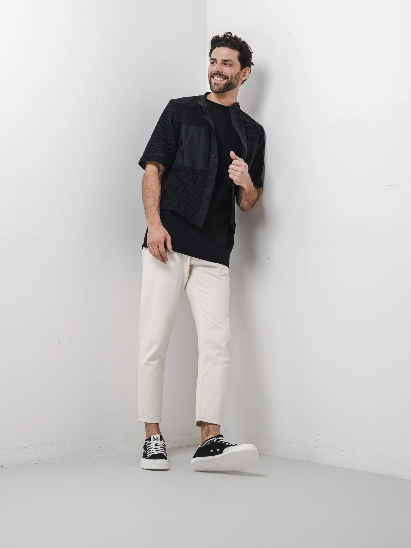 Босоногие кроссовки Be Lenka Rebound - чёрный и белый, фото 8