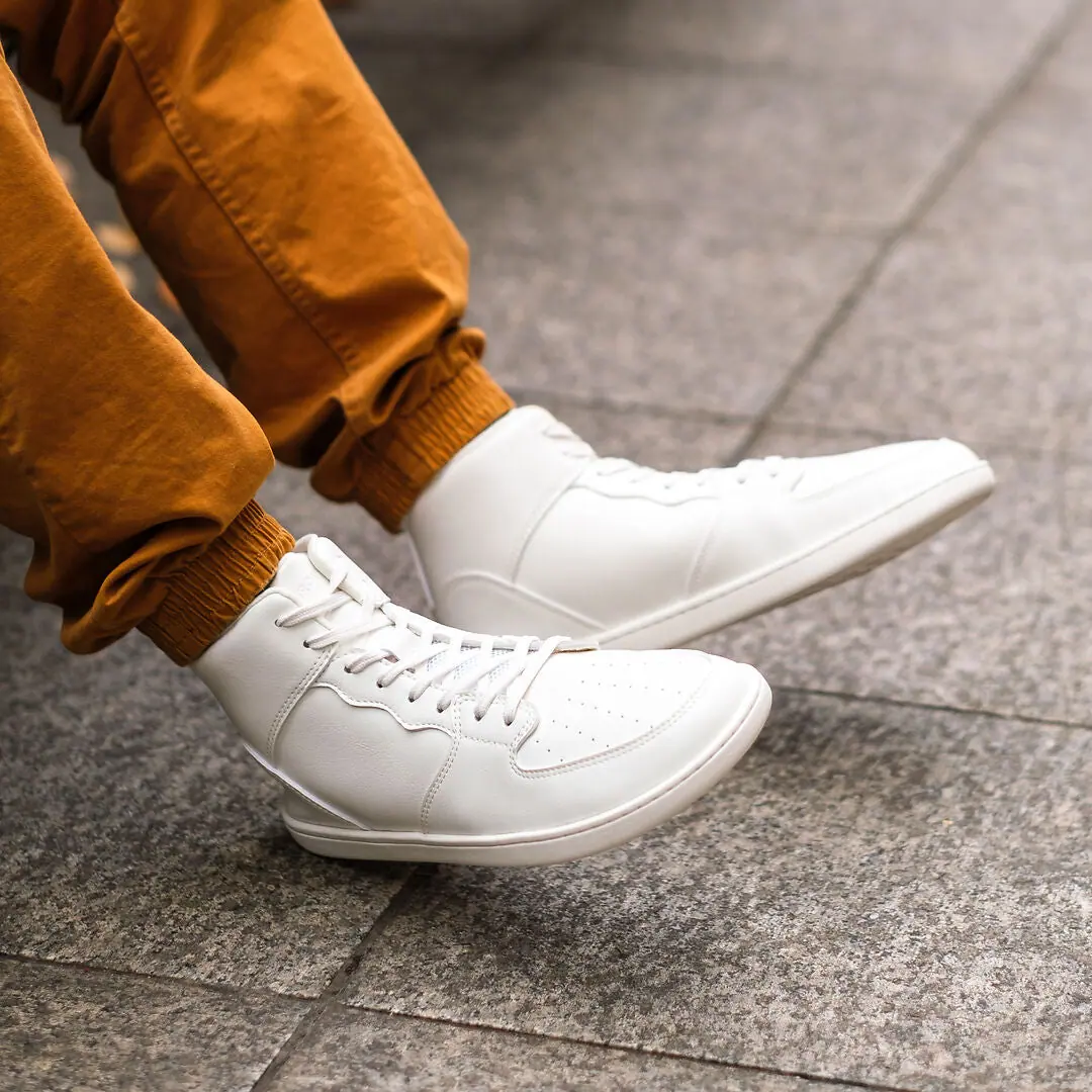 Босоногие кроссовки Feelgrounds Courtside Mid — белый, фото 2