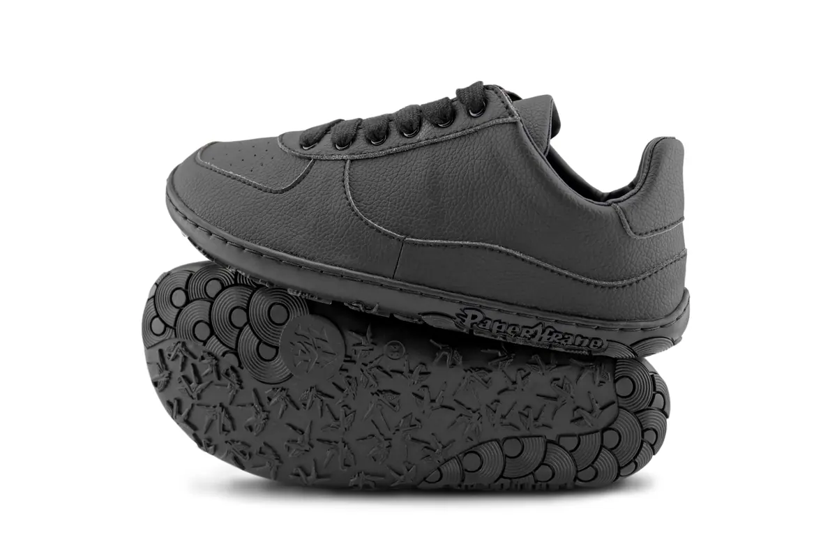 Босоногие кеды Paperkrane BLACK LOW — детские