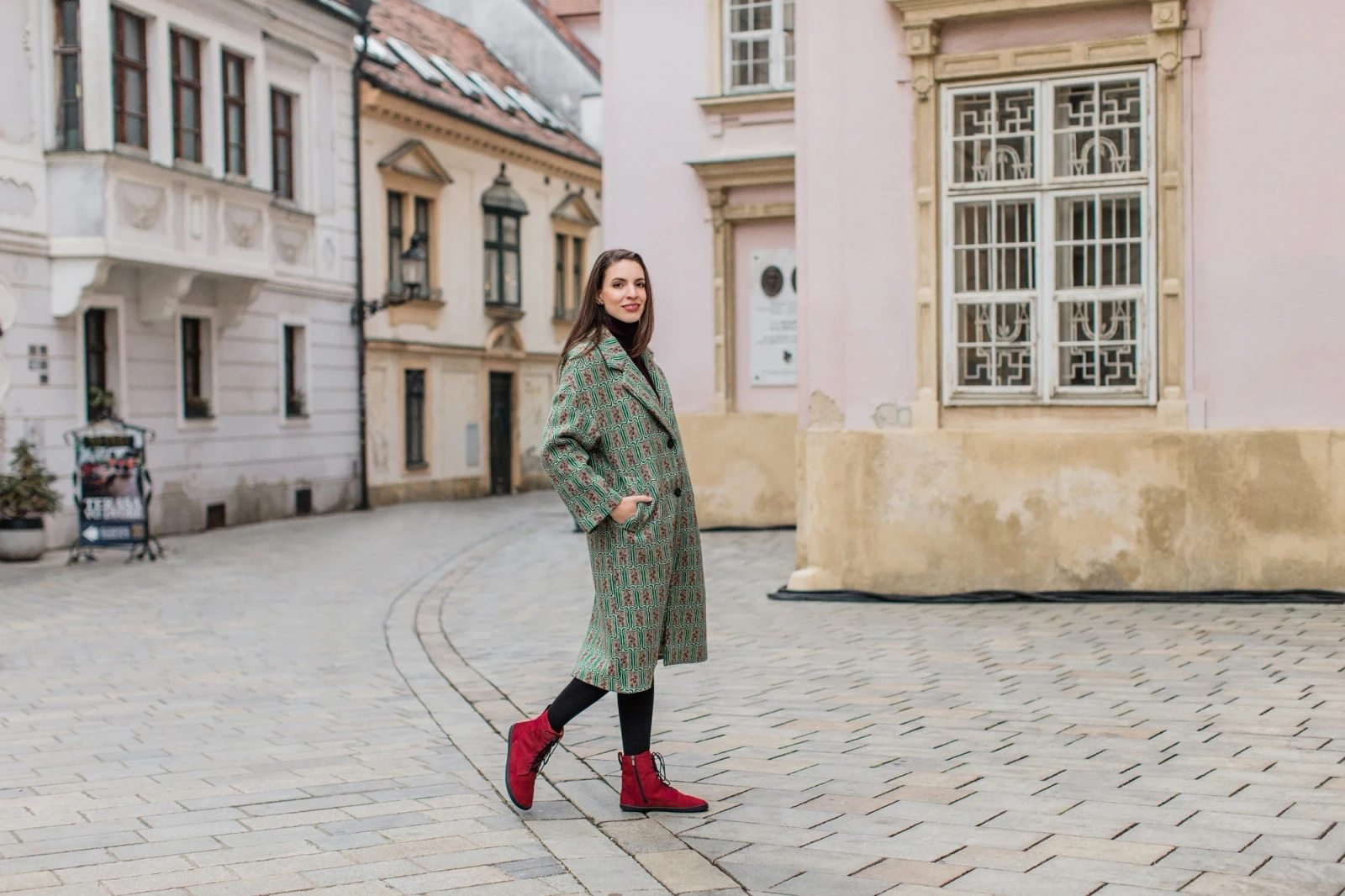 Босоногие ботинки Shapen COZY — бордовый, фото 23