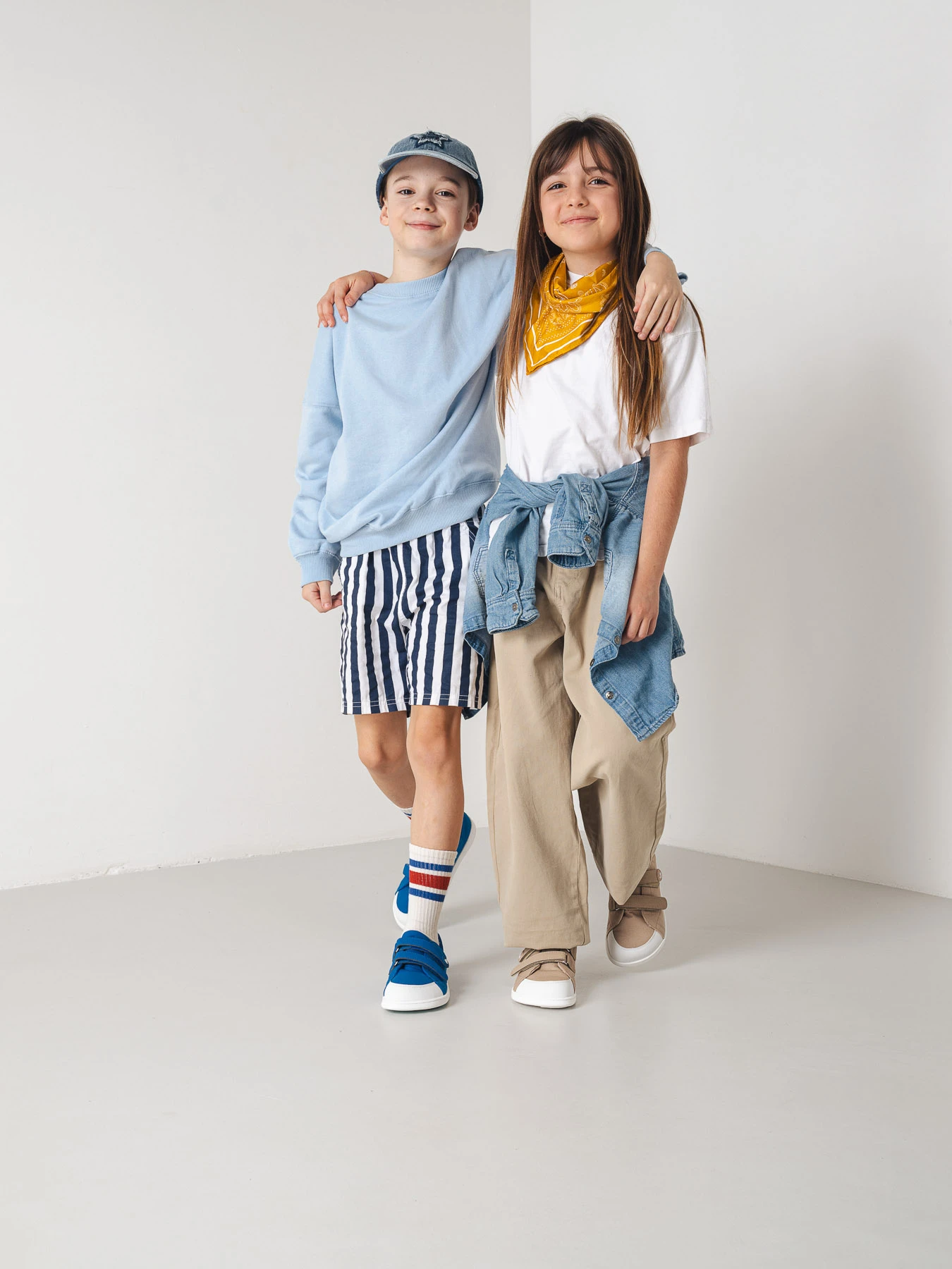Детские босоногие кроссовки Be Lenka Canvi - синий, фото 6