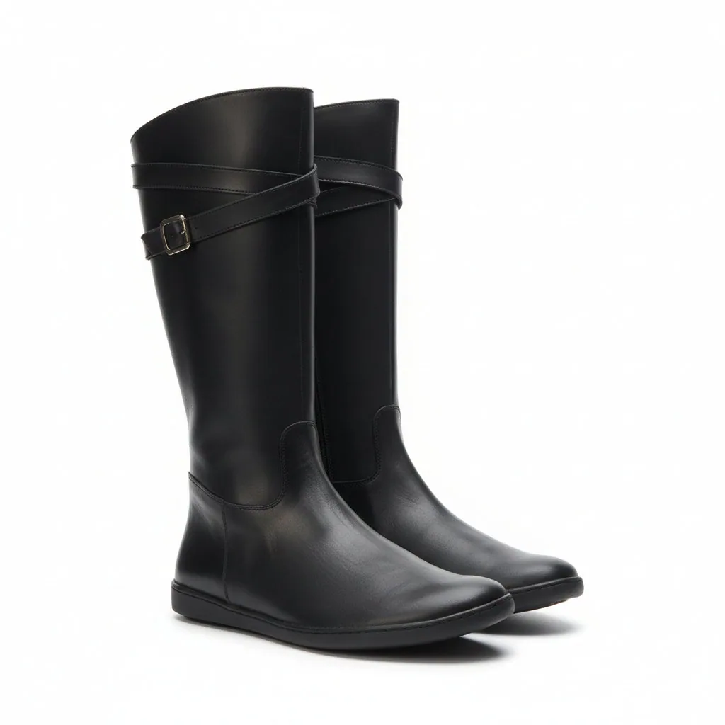 Женские ботинки ZAQQ ATTRAQT Vegan Black (чёрный цвет)