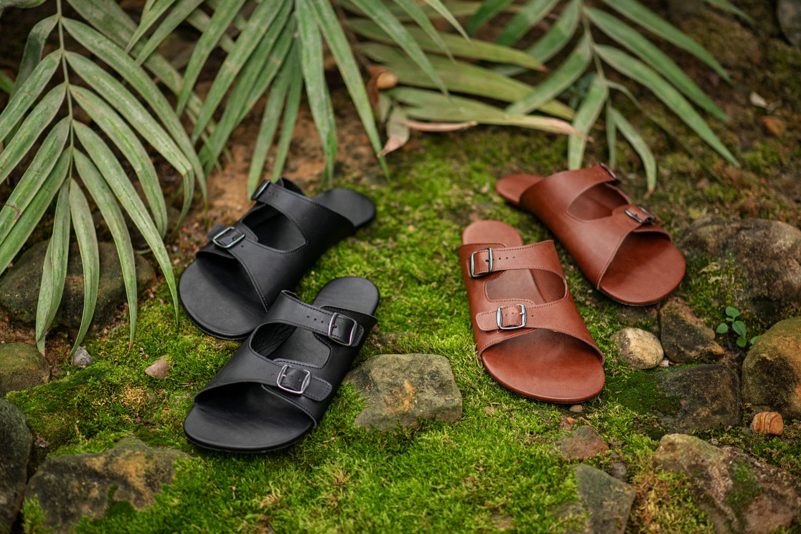 Шлёпанцы Ahinsa Barefoot — чёрный, фото 18