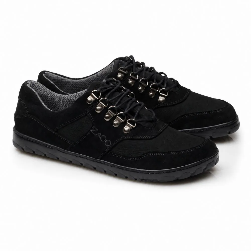 Походные полуботинки ZAQQ HIQE Low Black Waterproof — фото 1 из 9