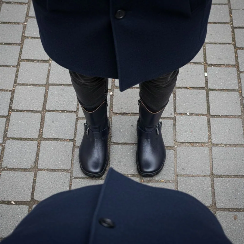 Мужские ботинки ZAQQ BUQQO Blue (синий цвет), фото 7