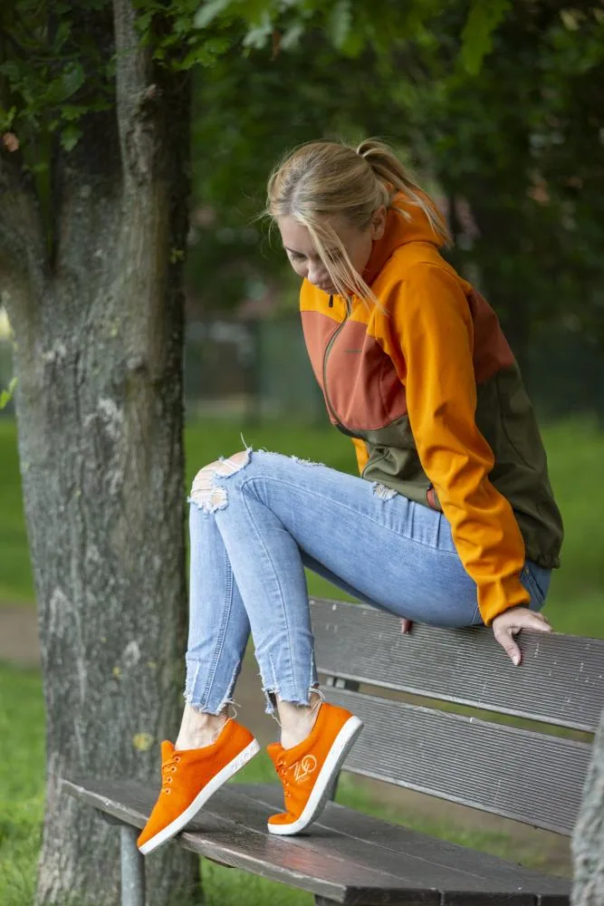 Женские кроссовки ZAQQ LIQE Orange (оранжевый цвет), фото 17