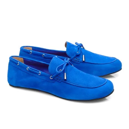 Женские мокасины ZAQQ FLIQ Blue (синий цвет) — фото 1 из 18