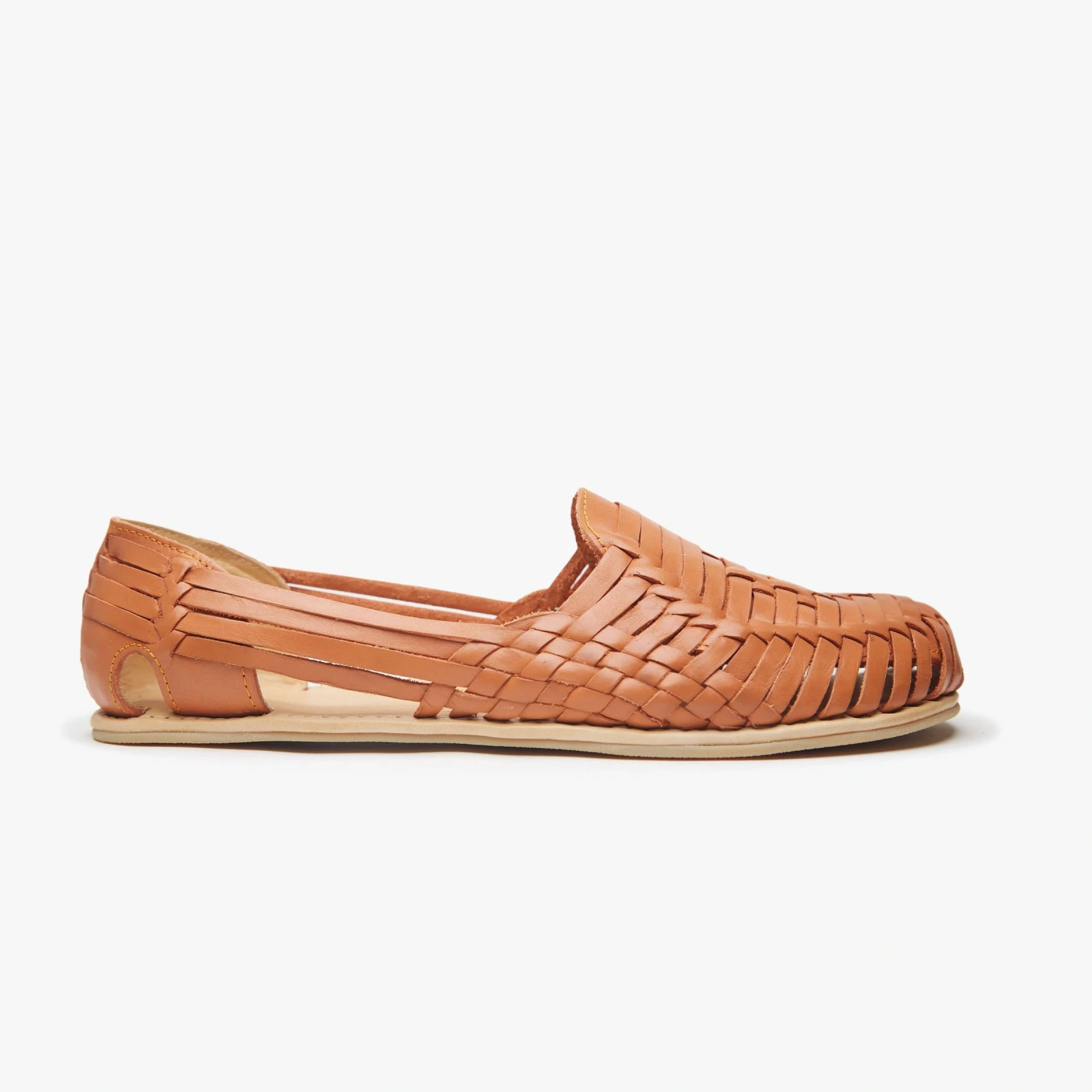 Босоногие сандалии Origo Huarache Slip-On Wide by Anya — ириска, фото 6
