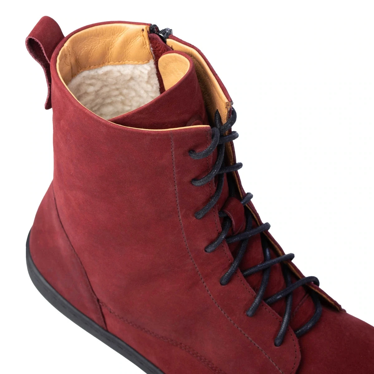 Босоногие ботинки Shapen COZY — бордовый, фото 10