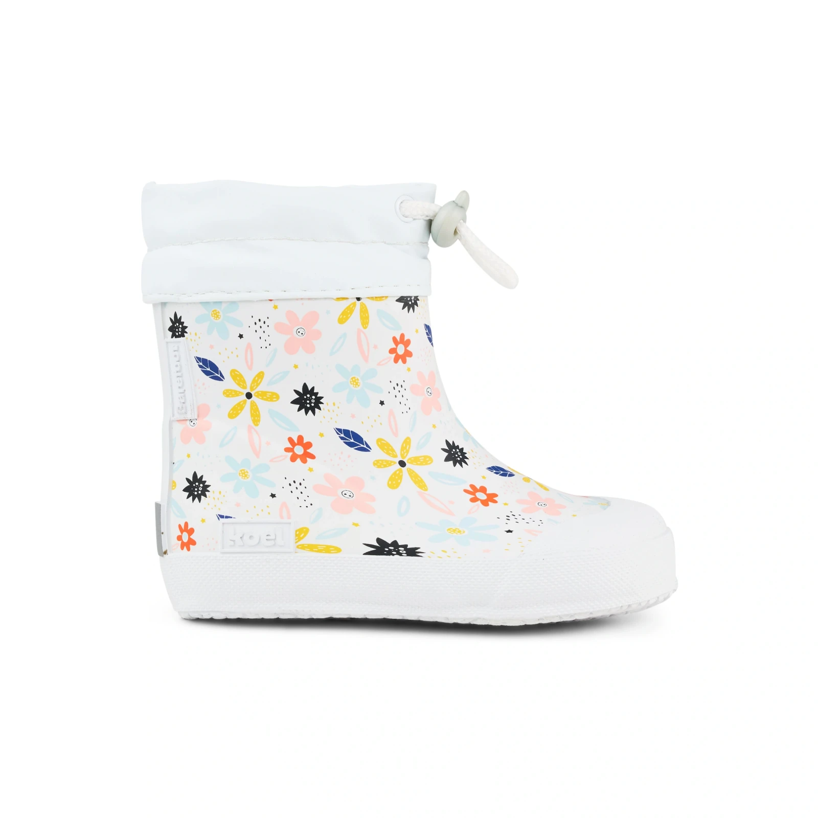 Резиновые сапоги Koel WIBI Print — белый с цветами