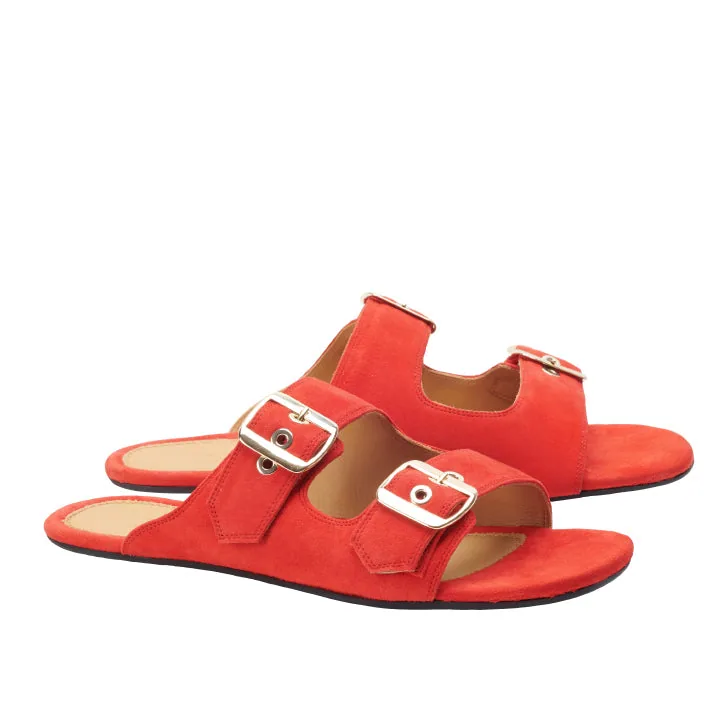 Женские сандалии ZAQQ UQO Red (красный цвет)