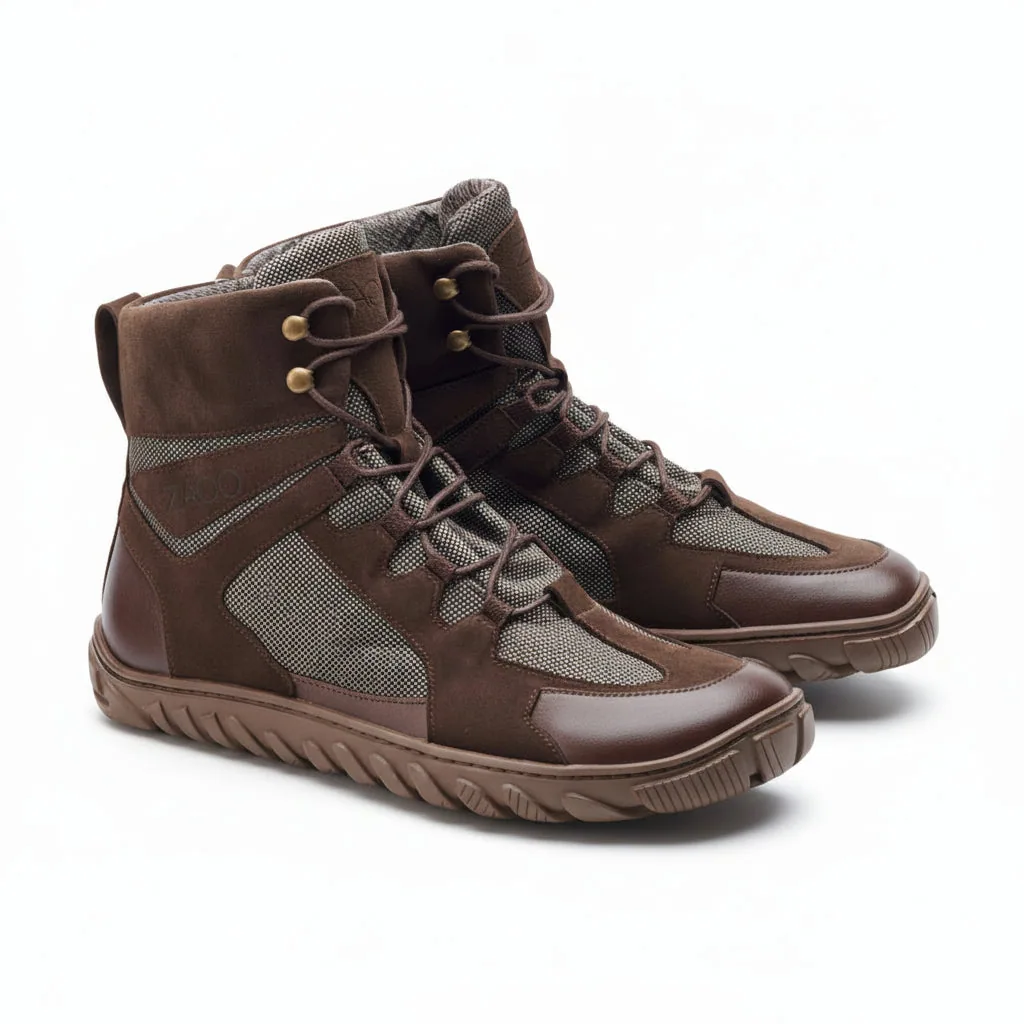 Женские ботинки ZAQQ BOSQE Waterproof Brown (коричневый цвет)