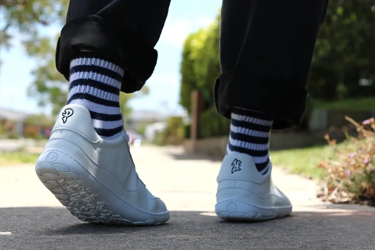 Босоногие кеды Paperkrane WHITE LOW 2.0, фото 8