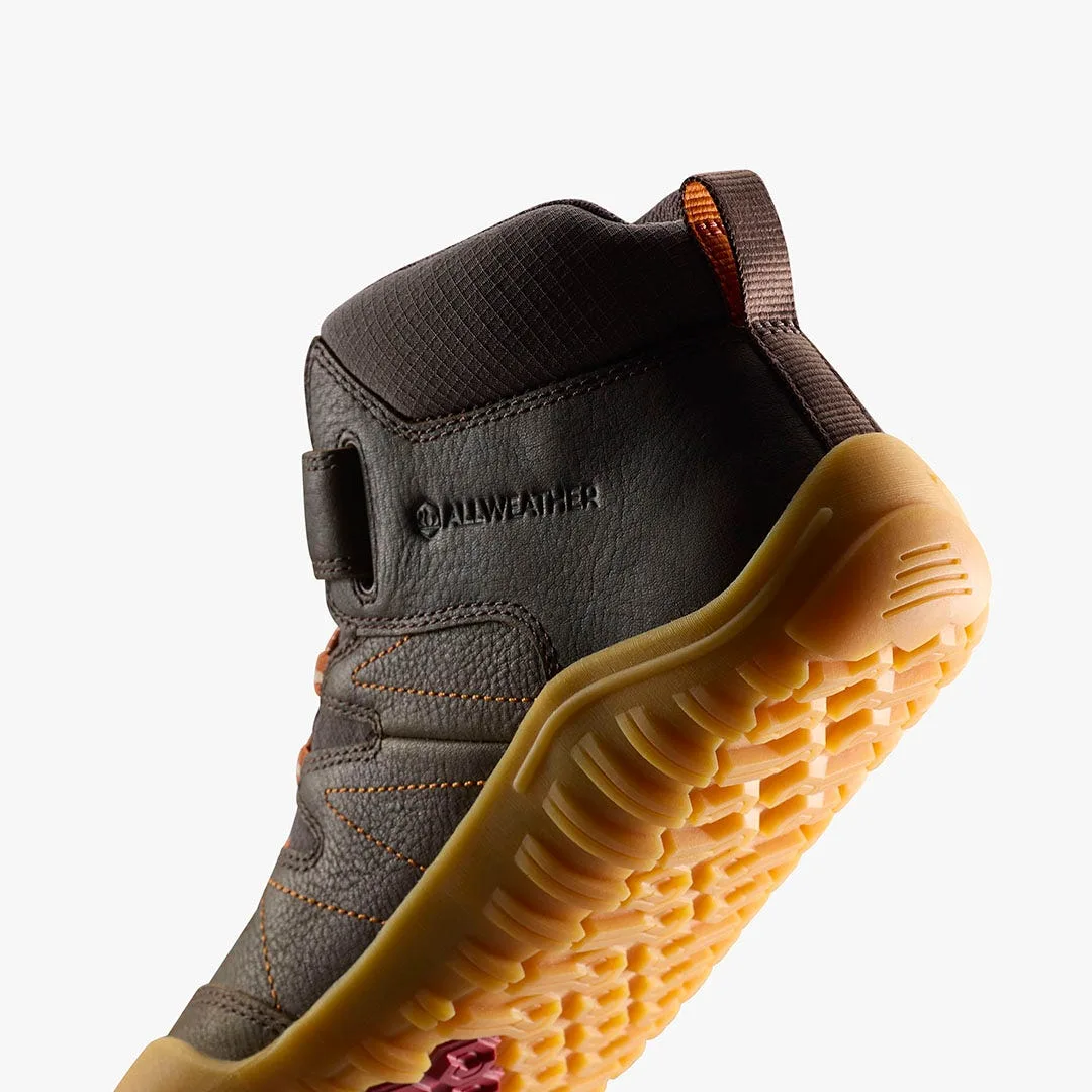 Ботинки Vivobarefoot Tracker AT — для подростков, коричневый, фото 7