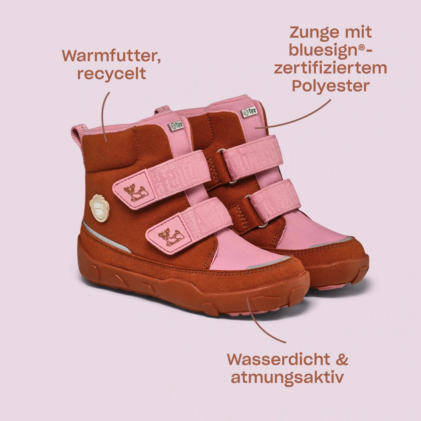 Зимние ботинки Affenzahn Comfy Гусеница — зелёный, фото 15