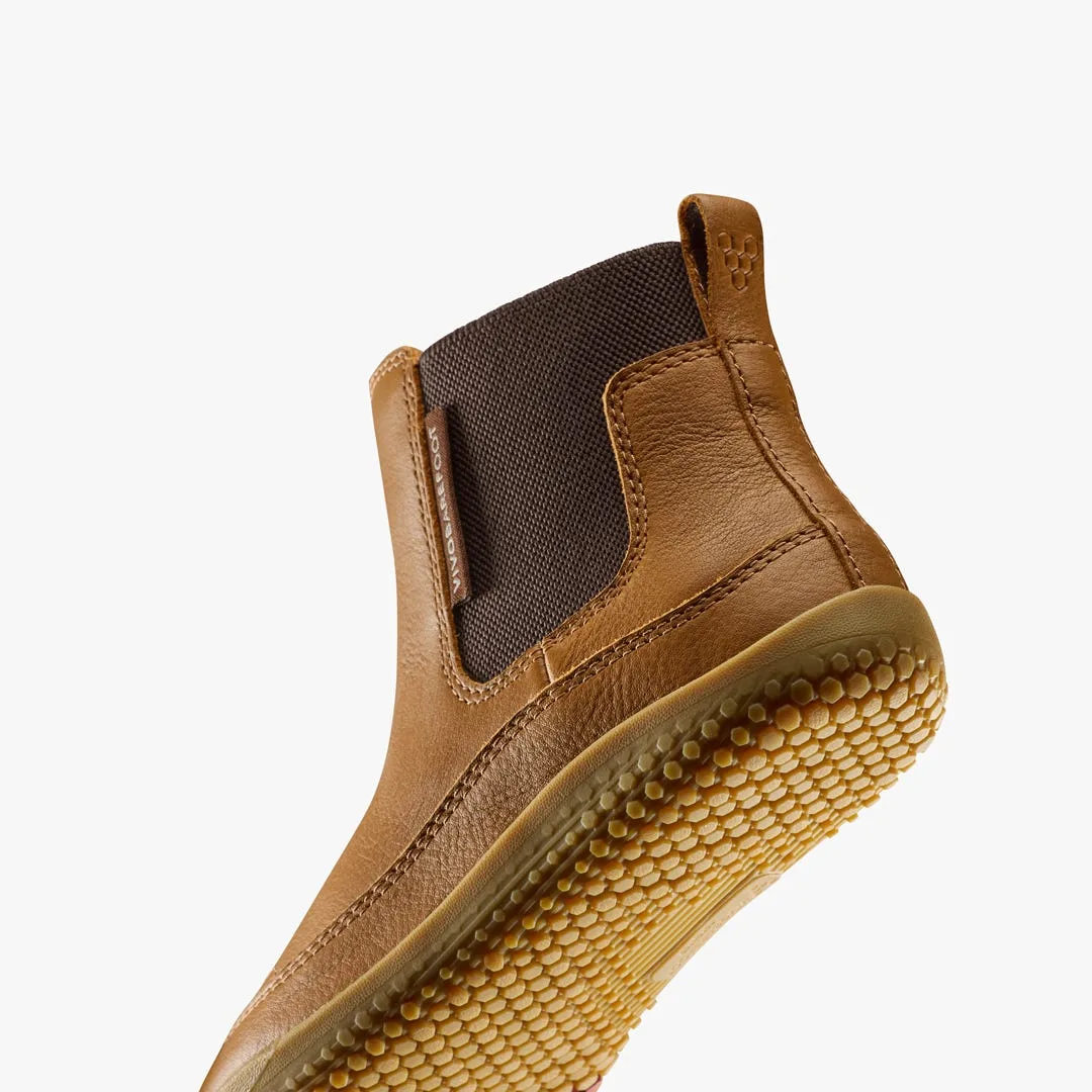 Ботинки Vivobarefoot Gobi Chelsea — детская модель, коричневый, фото 7