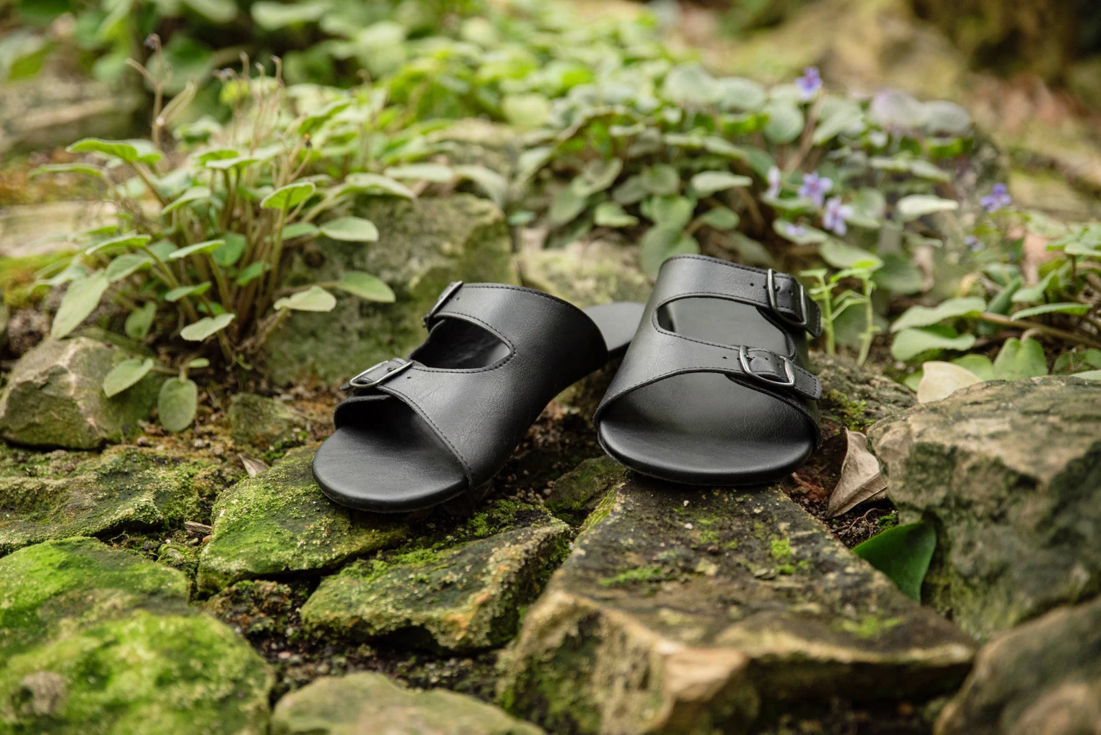 Шлёпанцы Ahinsa Barefoot — чёрный, фото 20