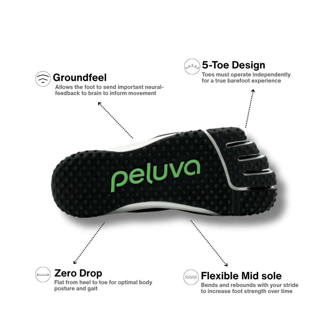 Женская обувь для гольфа Peluva Apollo Golf — чёрный / белый, фото 2