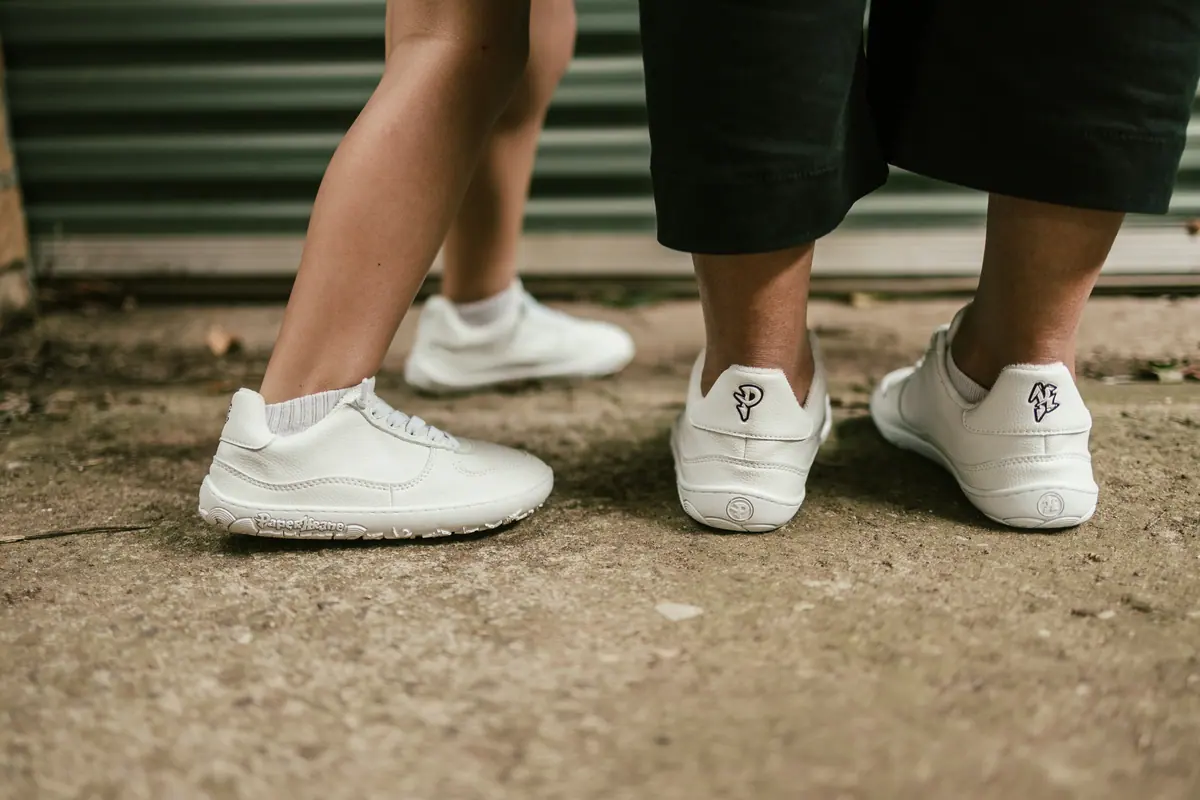 Босоногие кеды Paperkrane WHITE LOW 2.0, фото 3