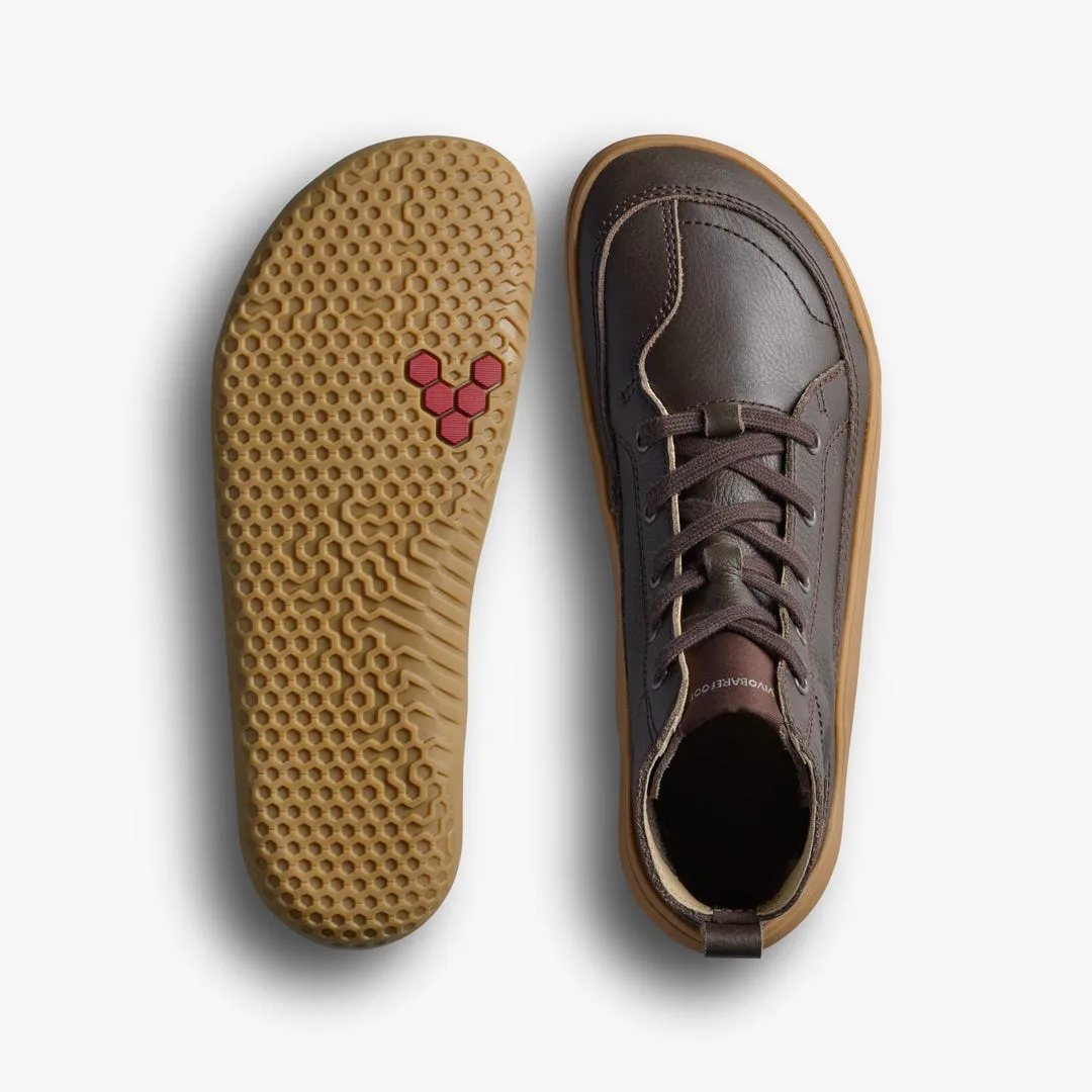 Ботинки Vivobarefoot Gobi Boot — для подростков, коричневый, фото 2