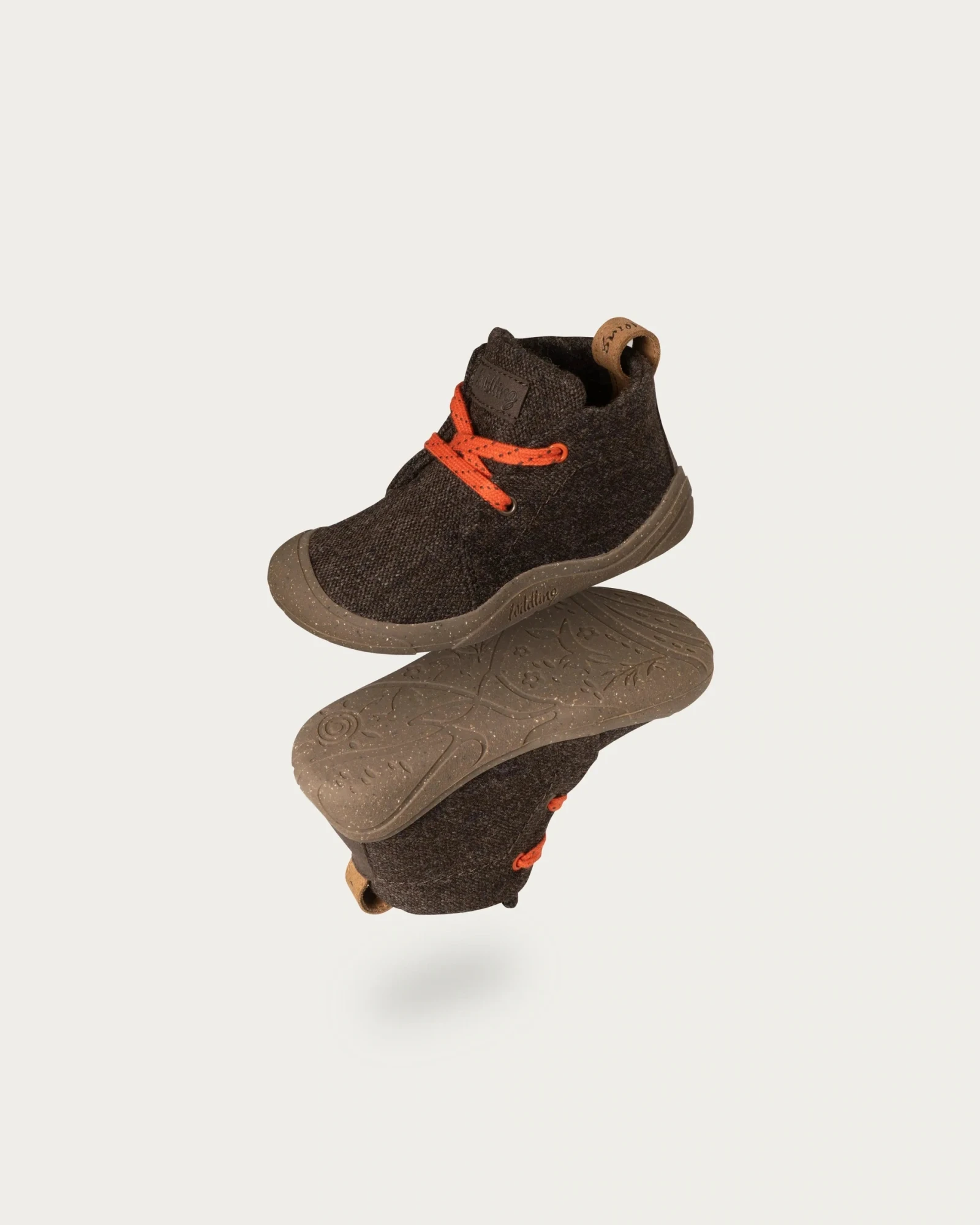 Босоногие ботинки Wildling Marron для малышей — коричневый