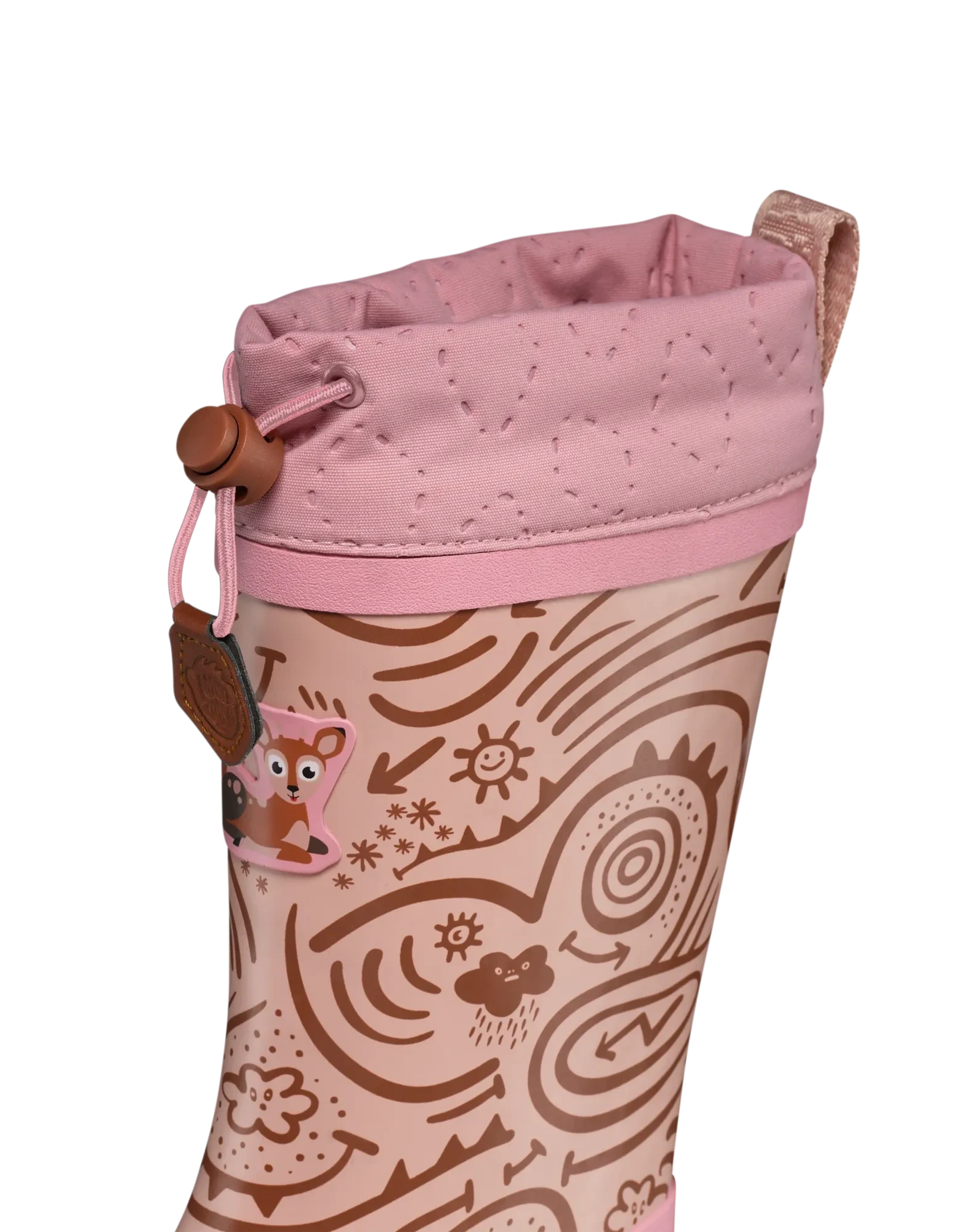 Резиновые сапоги Affenzahn Puddly Оленёнок — розовый, фото 3