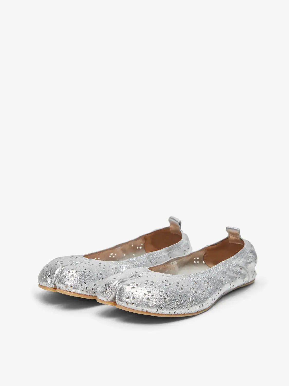 Босоногие балетки таби Libertas Barefoot Tabi — серебристый, фото 5